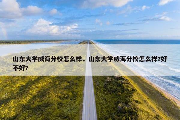 山东大学威海分校怎么样，山东大学威海分校怎么样?好不好?