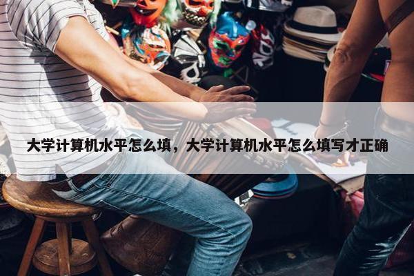 大学计算机水平怎么填，大学计算机水平怎么填写才正确