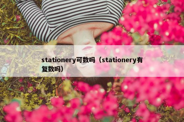 stationery可数吗（stationery有复数吗）