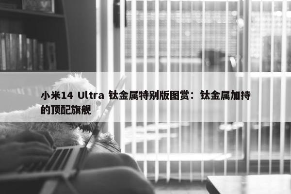 小米14 Ultra 钛金属特别版图赏：钛金属加持的顶配旗舰