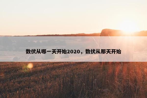 数伏从哪一天开始2020，数伏从那天开始