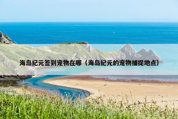 海岛纪元签到宠物在哪（海岛纪元的宠物捕捉地点）