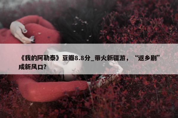 《我的阿勒泰》豆瓣8.8分_带火新疆游，“返乡剧”成新风口？