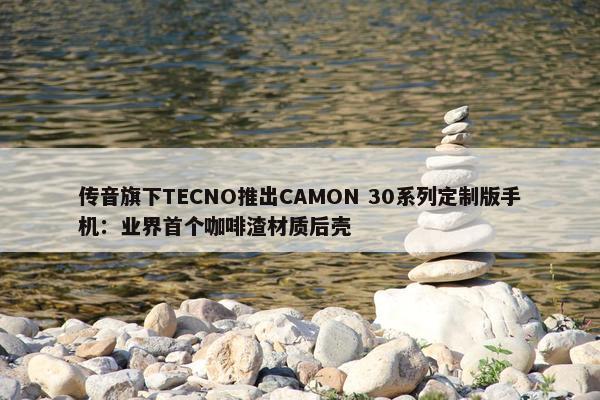 传音旗下TECNO推出CAMON 30系列定制版手机：业界首个咖啡渣材质后壳