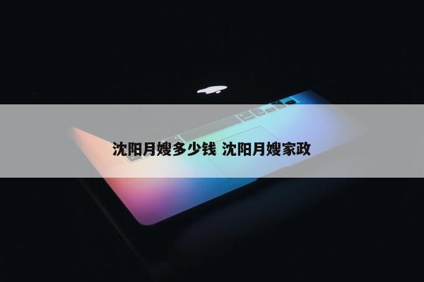 沈阳月嫂多少钱 沈阳月嫂家政