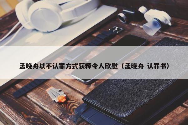 孟晚舟以不认罪方式获释令人欣慰（孟晚舟 认罪书）