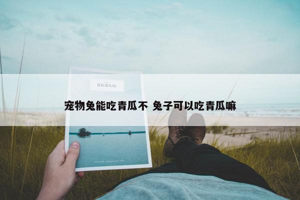 宠物兔能吃青瓜不 兔子可以吃青瓜嘛