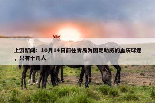 上游新闻：10月14日前往青岛为国足助威的重庆球迷，只有十几人