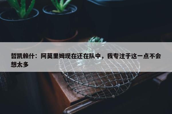 哲凯赖什：阿莫里姆现在还在队中，我专注于这一点不会想太多