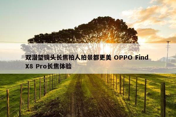 双潜望镜头长焦拍人拍景都更美 OPPO Find X8 Pro长焦体验